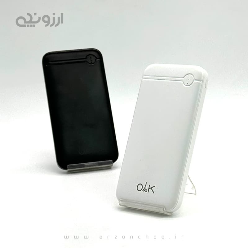 پاوربانک oak – مدل PB10 ظرفیت 10000 میلی آمپر ساعت — تصویر ۵