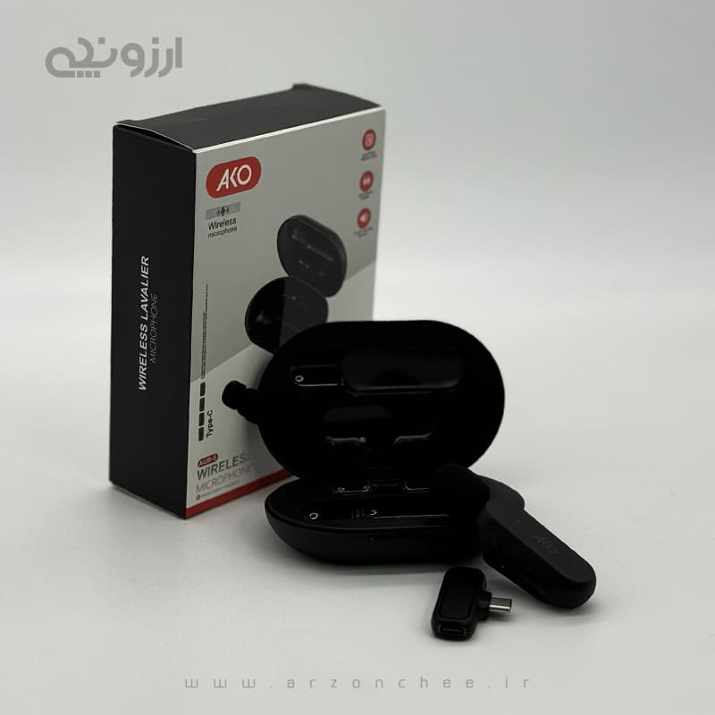 میکروفن تایپ سی آکو AKO – مدل AUB-5 Type-C — تصویر ۲
