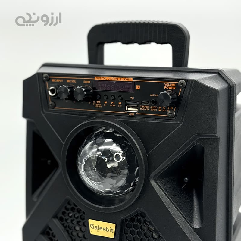 اسپیکر بلوتوثی قابل حمل گلکسبیت – مدل Galexbit GS17 — تصویر ۴
