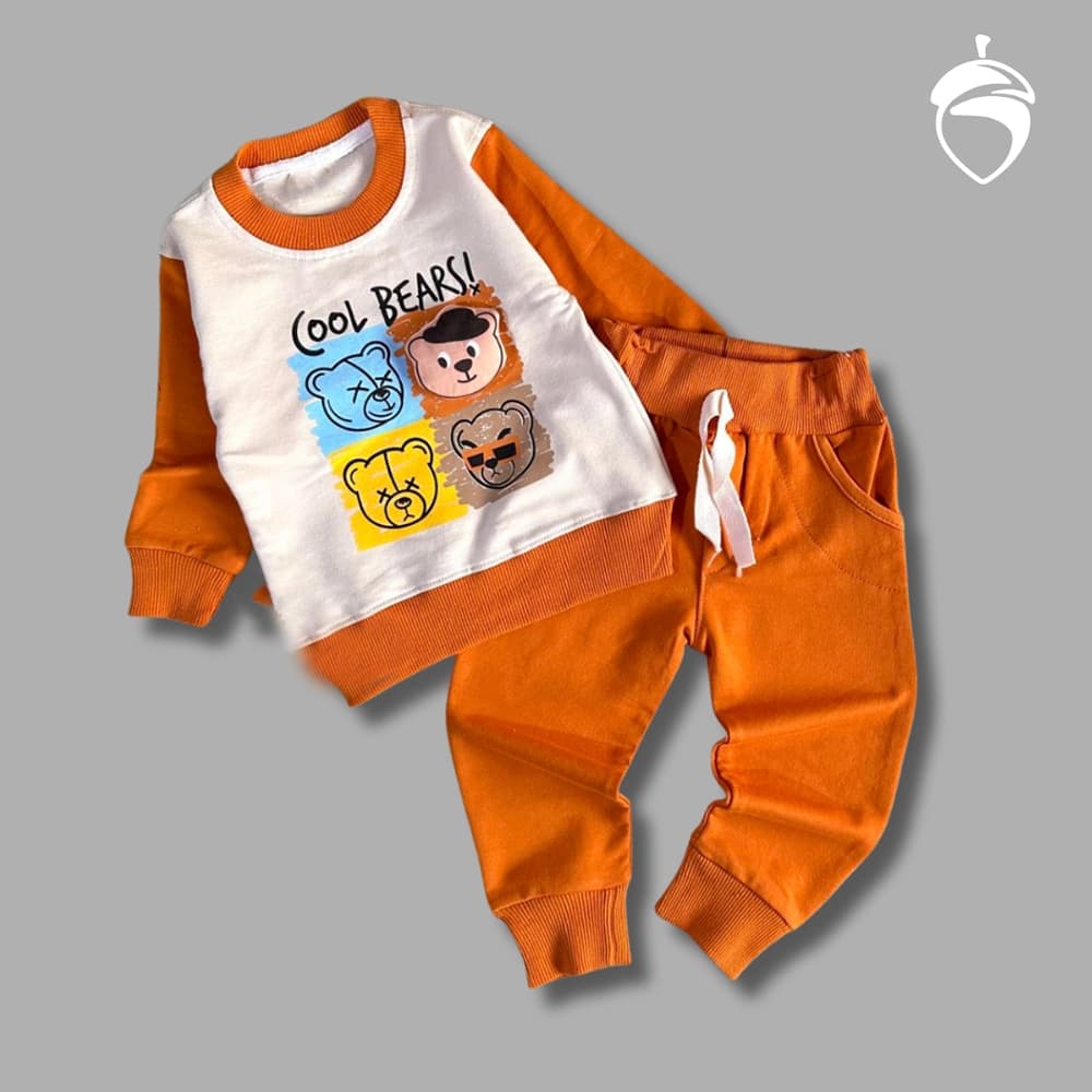 بلوز شلوار پسرانه دخترانه نوزادی Teddy Cool