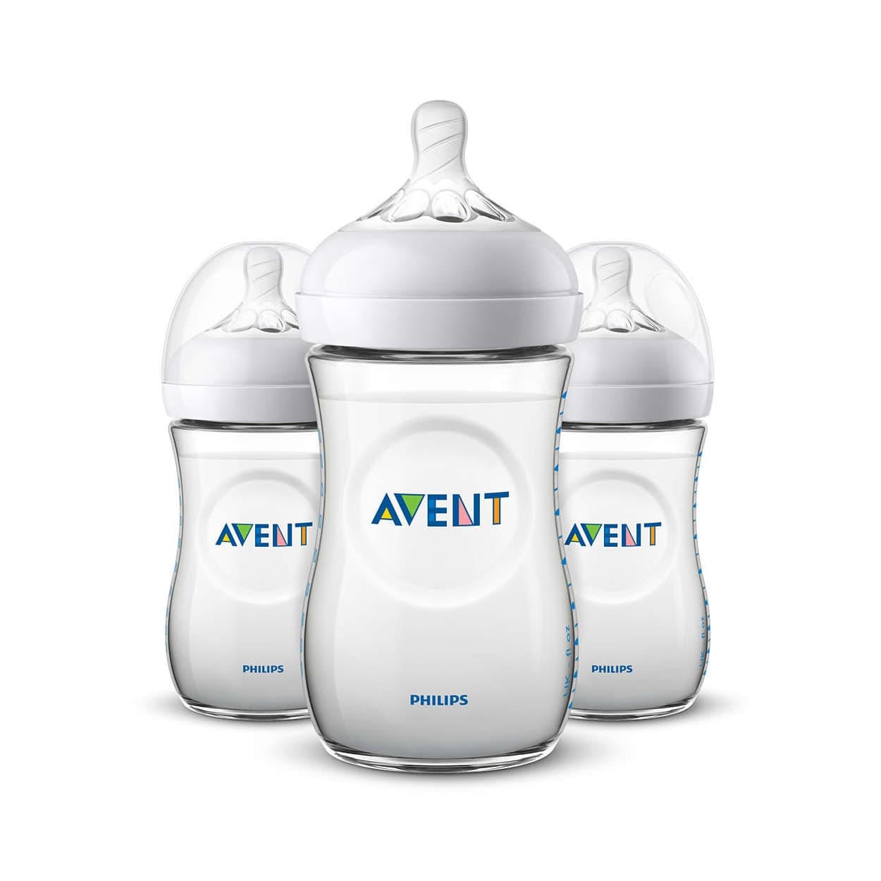 شیشه شیر نچرال ۲۶۰ میلی‌لیتر سه تایی فیلیپس اونت PHILIPS AVENT سری UltraSoft