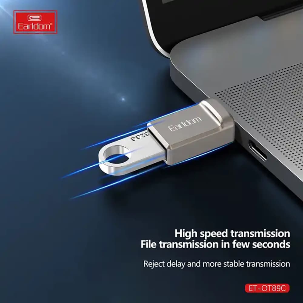 تبدیل او تی جی تایپ سی الردام مدل Earldom OT89C OTG — تصویر ۳