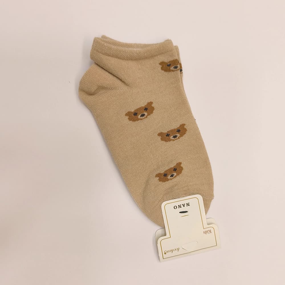 جوراب مچی پسرانه Brown teddy — تصویر ۶