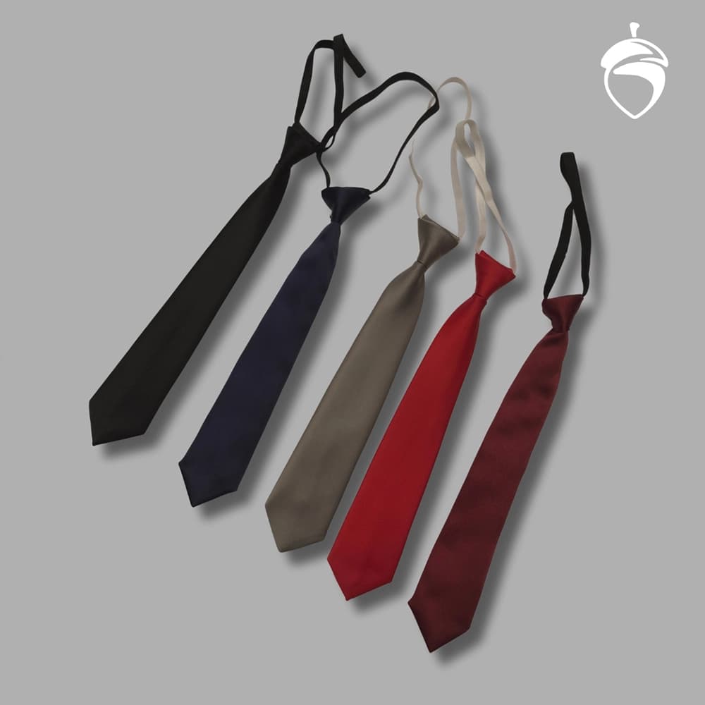 کراوات پسرانه بچه گانه Plain black