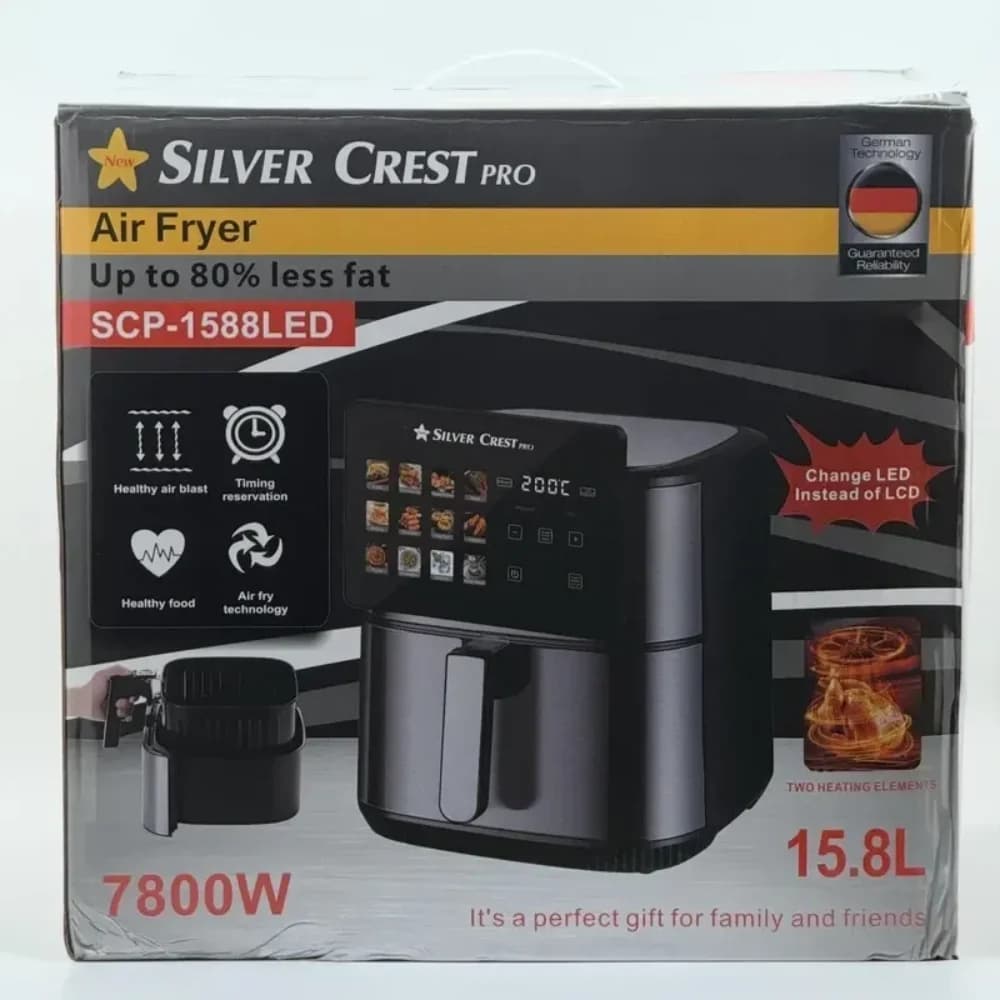 سرخ کن بدون روغن سیلور کرست پرو مدل SCP-1588LED — تصویر ۴