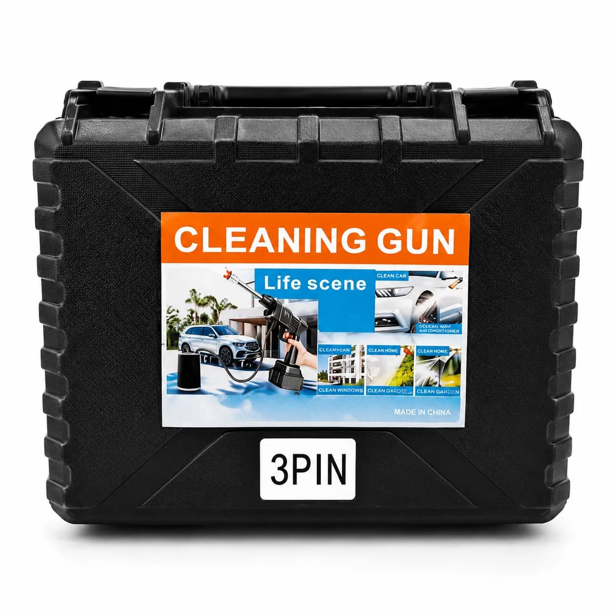 کارواش شارژی 48 ولتی دو باتری Cleaning Gun