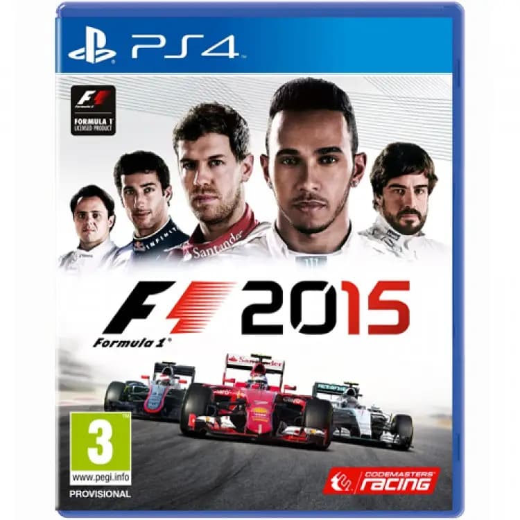 دیسک بازی F1 2015 برای PS4 (کارکرده) — تصویر ۲