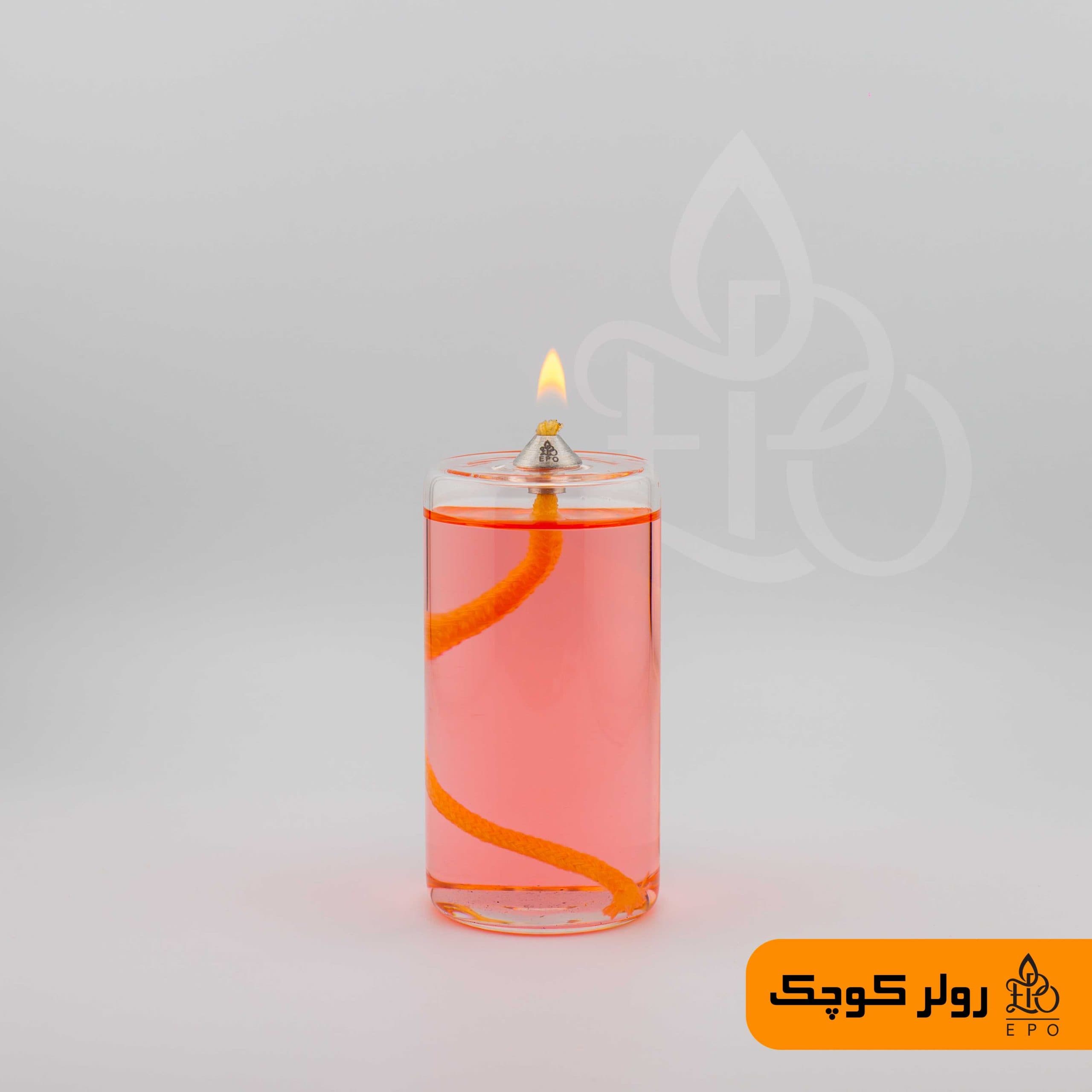 شمع پیرکس رولر — تصویر ۲