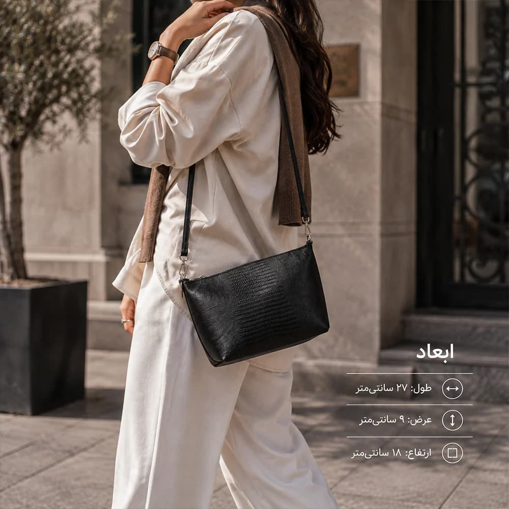 کیف چرم زنانه موکو — تصویر ۲