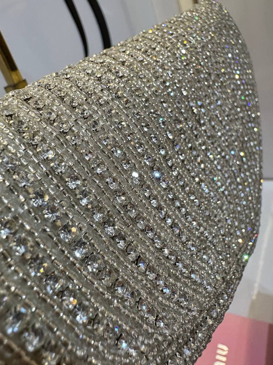 کیف دست دوز هندی تمام نگین کاشت — تصویر ۴