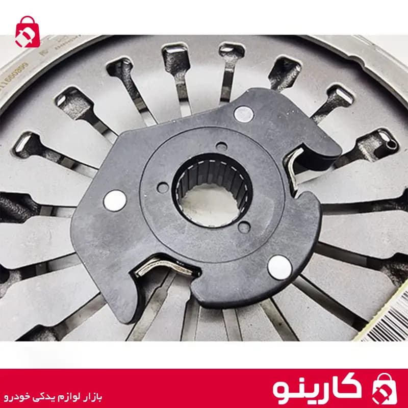 دیسک و صفحه کلاچ بابلبرینگ یکپارچه EF7 TC گیربکس BE و MT6 سمند ایساکو 0670303399 — تصویر ۷