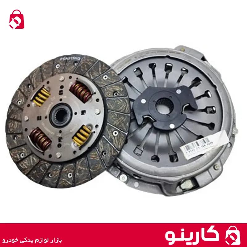 دیسک و صفحه کلاچ بابلبرینگ یکپارچه EF7 TC گیربکس BE و MT6 سمند ایساکو 0670303399 — تصویر ۵