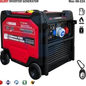 موتور برق سه گانه سوز واکسون مدل VK25500iSER+GLN ظرفیت ۱۵ کیلووات سایلنت ریموت استارت