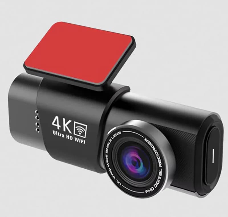 دوربین ثبت وقایع خودرو 2 دوربین مدل OK309-4K WiFi — تصویر ۲