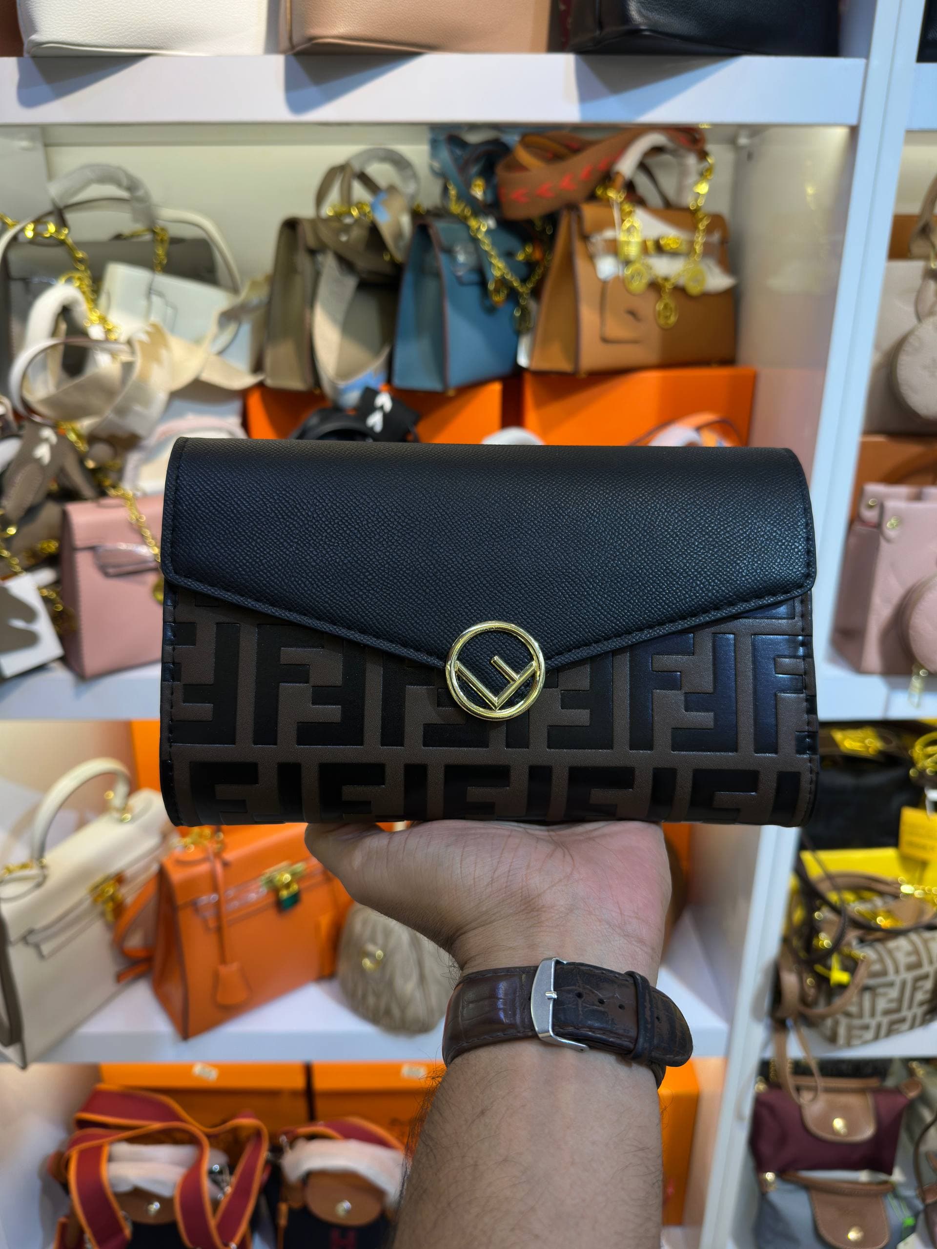 کیف دستی و دوشی فندی Fendi Hand bag — تصویر ۳