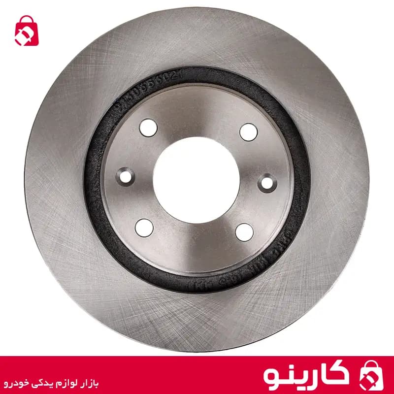 دیسک ترمز چرخ جلو پژو 405 عظام بسته 2 عددی