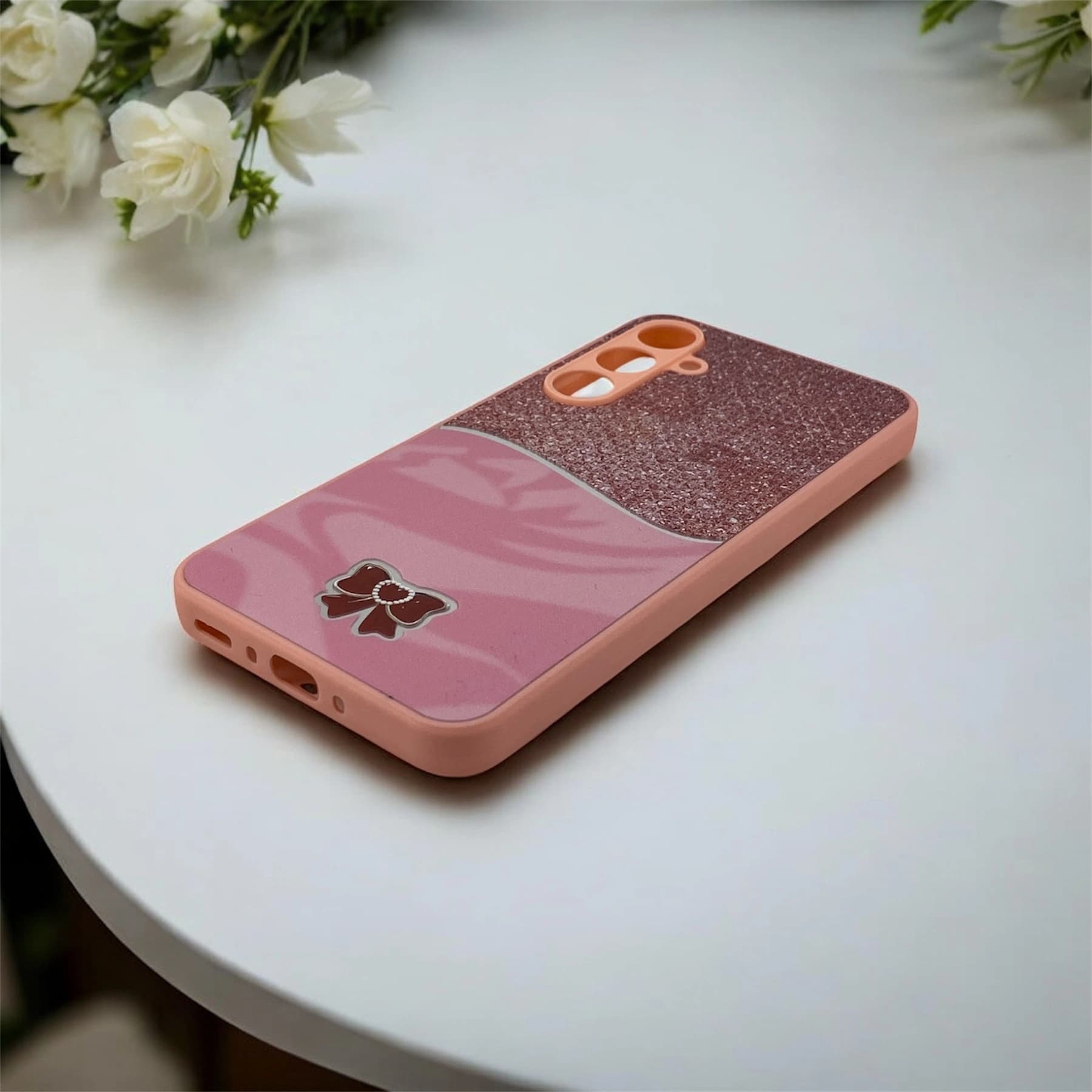 قاب گوشی سامسونگ Galaxy A16 طرح نگین لوکس | موجود در 5 رنگ جذاب — تصویر ۶