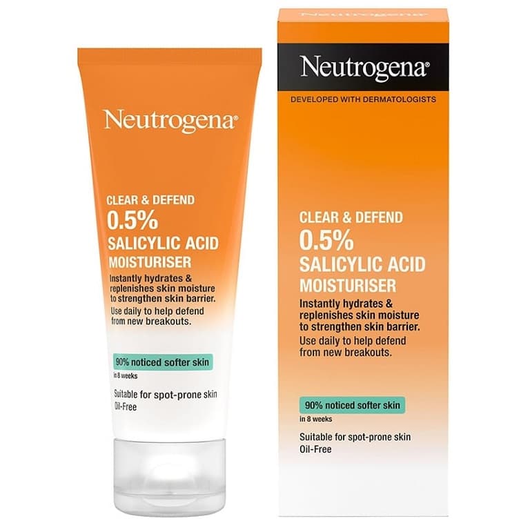کرم مرطوب کننده نیتروژینا Neutrogena مدل ضدجوش Clear & Defend حجم 50 میلی لیتر