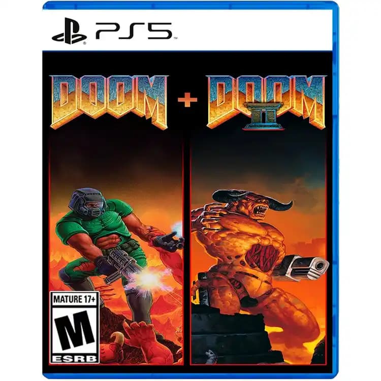 دیسک بازی DOOM و DOOM II برای PS5