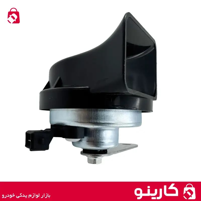 بوق با صدای زیر پژو 405 با اتصالات ضد آب ایساکو 0310100399 — تصویر ۲
