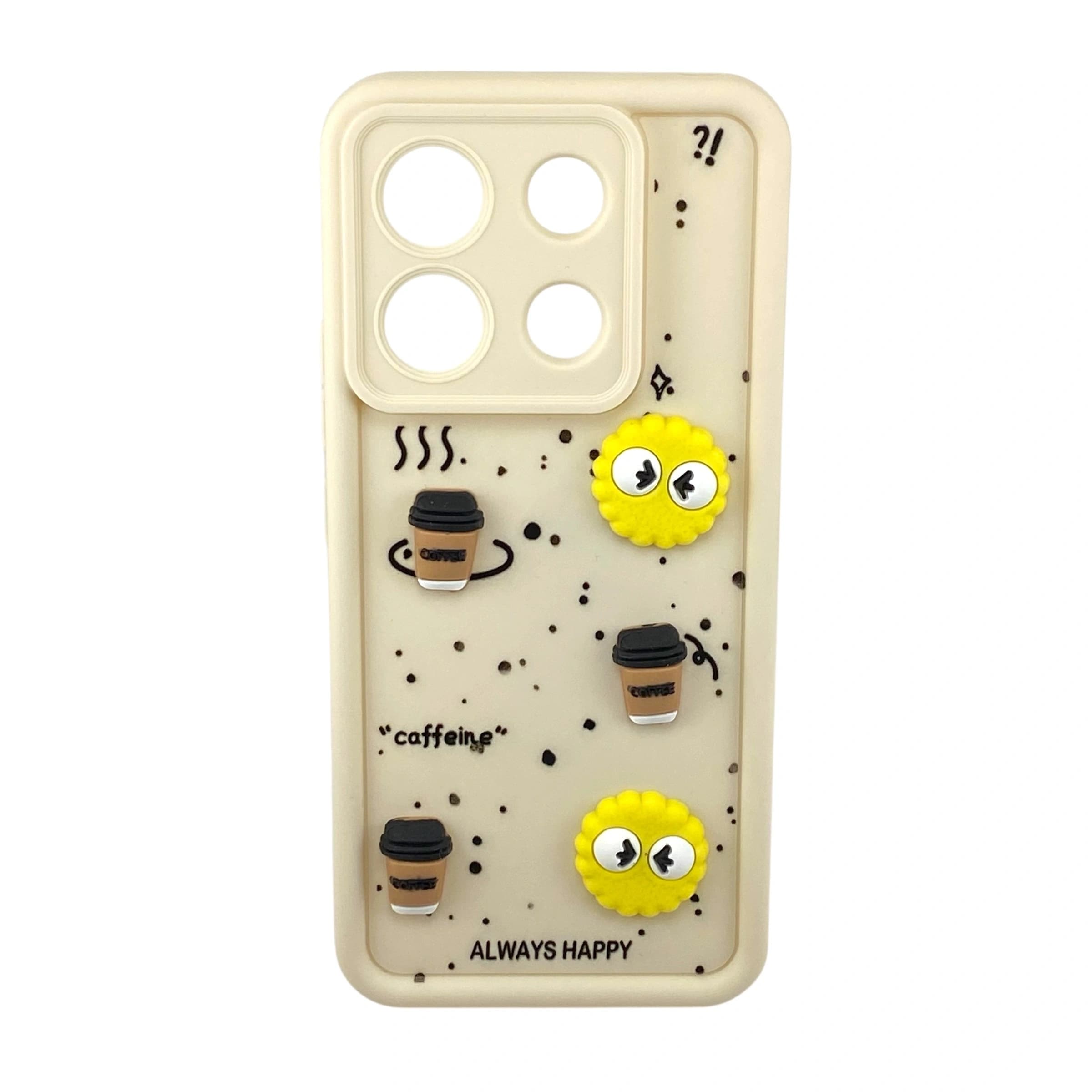 قاب گوشی پوکو X6 کد 2376 طرح قهوه | عروسکی و زیبا