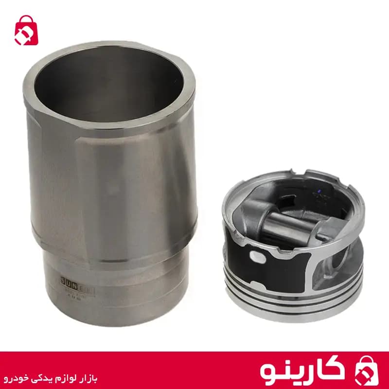بوش و پیستون تخت 206 تیپ 2 سانکس SUNEX