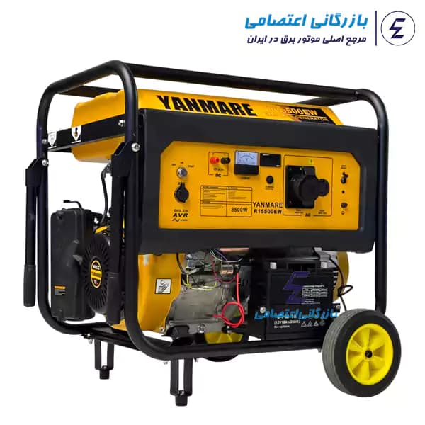 موتور برق بنزینی یانمار 8.5 کیلو وات مدل R15500EW — تصویر ۷