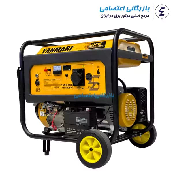 موتور برق بنزینی یانمار 8.5 کیلو وات مدل R15500EW — تصویر ۳