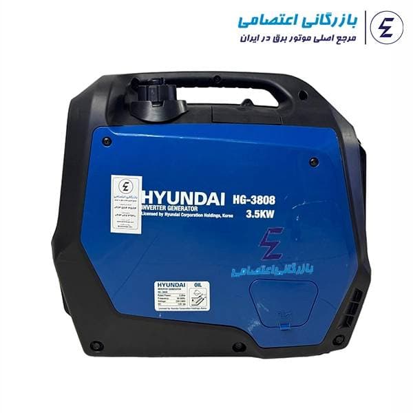 موتور برق اینورتر ۳.۵ کیلووات هیوندای مدل HG-3808 — تصویر ۸