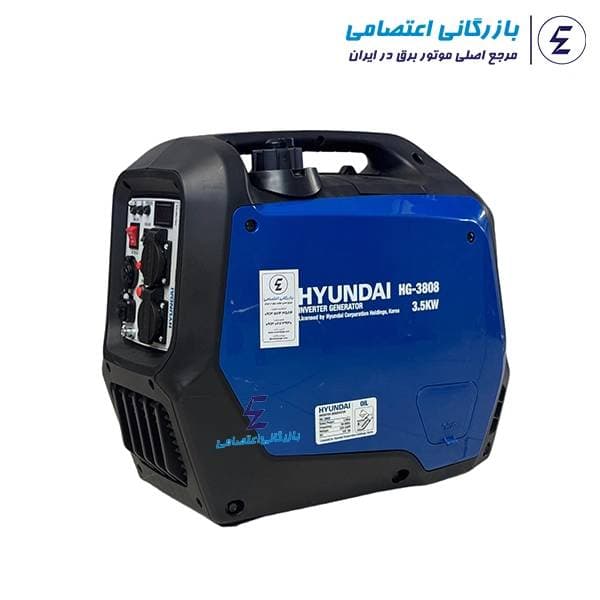 موتور برق اینورتر ۳.۵ کیلووات هیوندای مدل HG-3808 — تصویر ۳