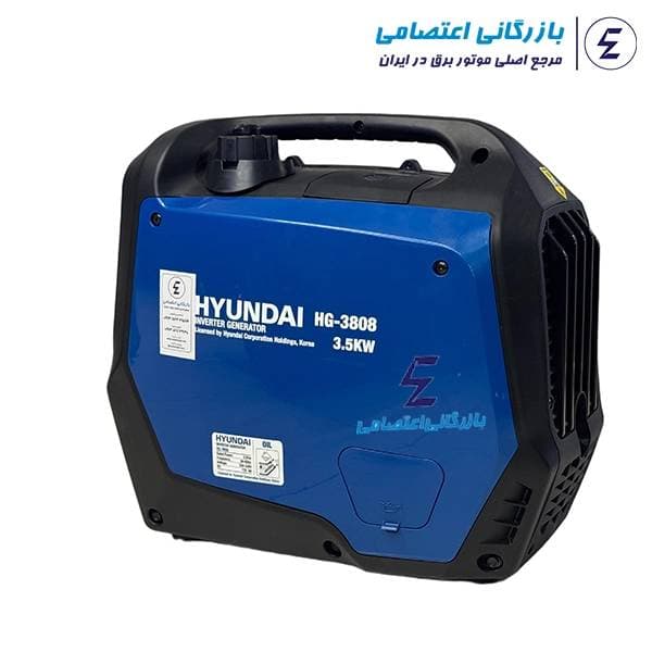 موتور برق اینورتر ۳.۵ کیلووات هیوندای مدل HG-3808 — تصویر ۴