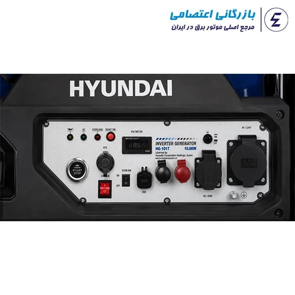 موتور برق اینورتر 10.5 کیلووات هیوندای مدل HG-1017 — تصویر ۲