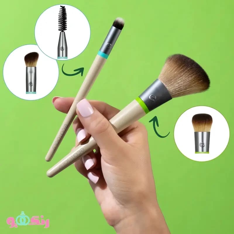 ست براش اکوتولز Ecotools مدل سرهای قابل تعویض 5 عددی — تصویر ۳