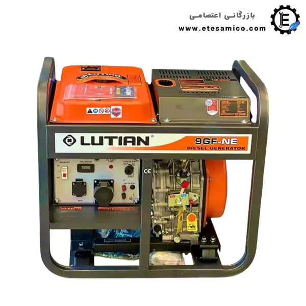 موتور برق لوتین 9 کیلو وات دیزلی مدل 9GF-NE