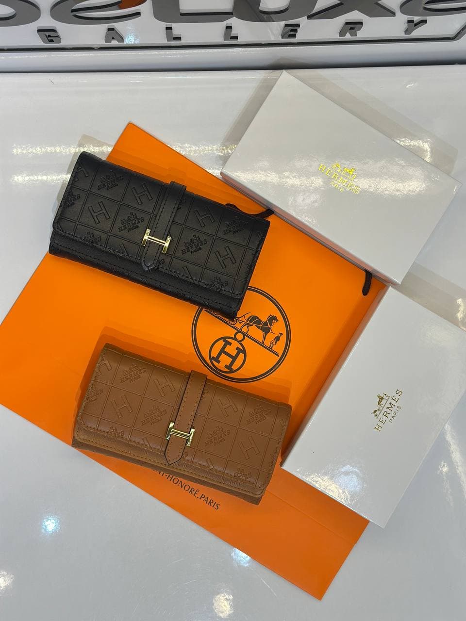 کیف پول و جا کارتی هرمس Hermes wallet and card holder