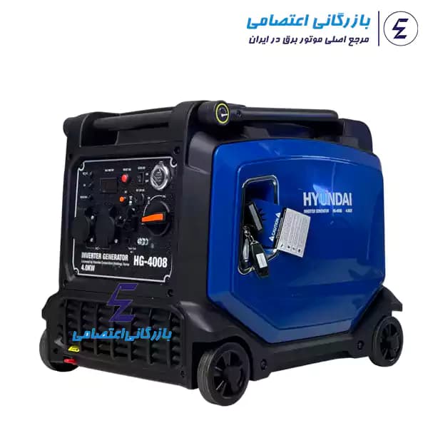 موتور برق هیوندای 4.5 کیلو وات سایلنت مدل HG4008