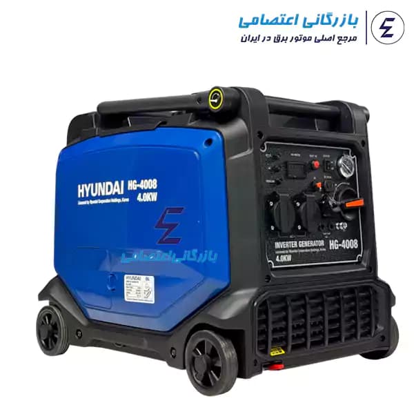 موتور برق هیوندای 4.5 کیلو وات سایلنت مدل HG4008 — تصویر ۶
