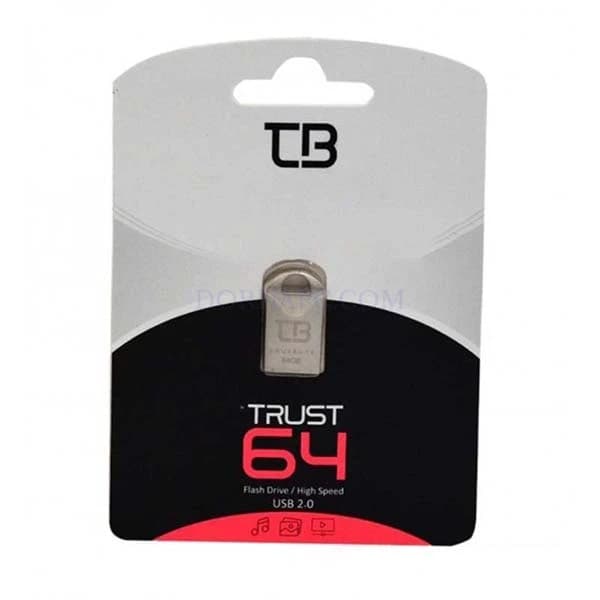 فلش تروبایت TRUEBYTE TRUST 64GB USB 2.0 فلزی ضد آب