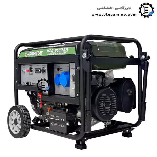 موتور برق کوماها 7.5 کیلو وات بنزینی مدل MLG-8500EA — تصویر ۴