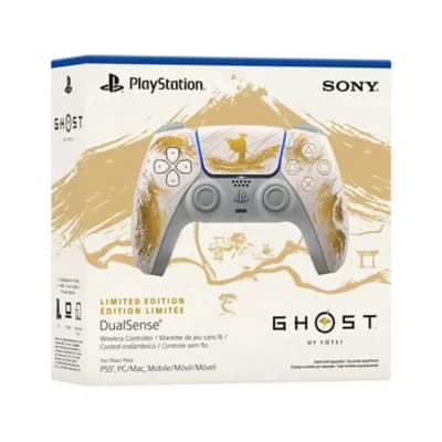 دسته پلی استیشن 5 مدل Ghost Of Yotei Gold Limited Edition — تصویر ۶