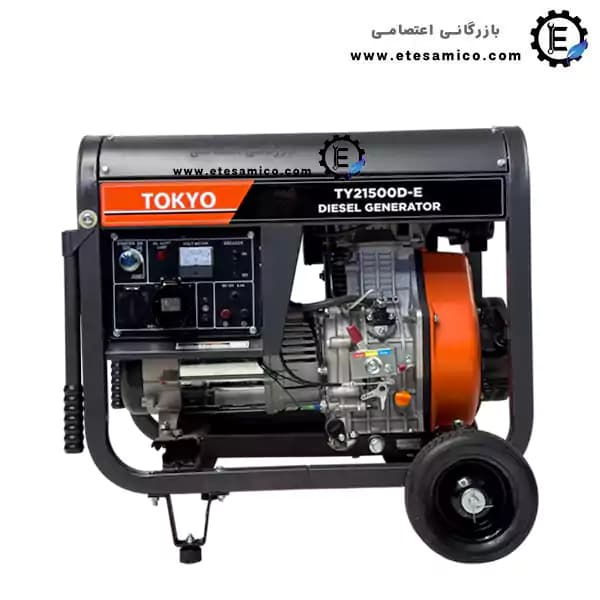 موتور برق توکیو 8 کیلو وات دیزلی مدل TY21500D-E — تصویر ۳