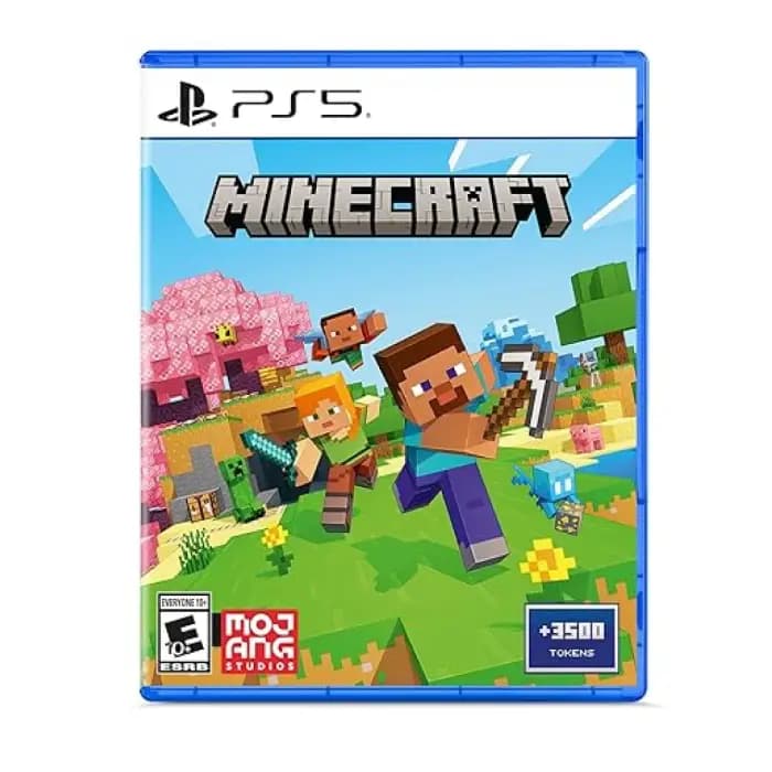 دیسک بازی Minecraft: Bedrock Edition برای PS5 — تصویر ۲