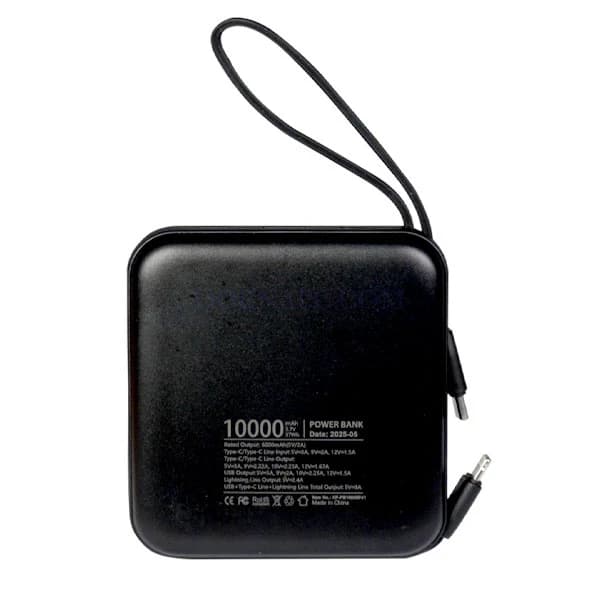 پاوربانک کی نت پلاس KNET PLUS KP-PB10000P41 ظرفیت 10000mAh توان 22.5W — تصویر ۳