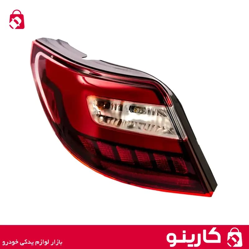 چراغ خطر عقب دنا پلاس چپ کامل با LED مدرن