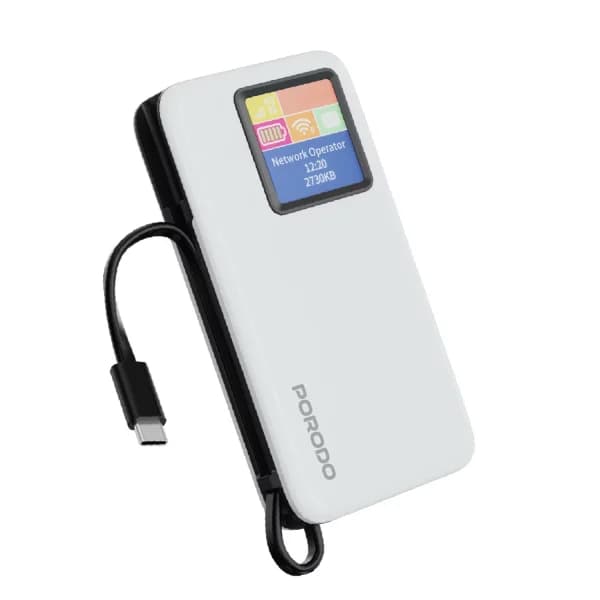 مودم جیبی پرودو PDPBFCH087 با پاوربانک 10000mAh و 4G LTE