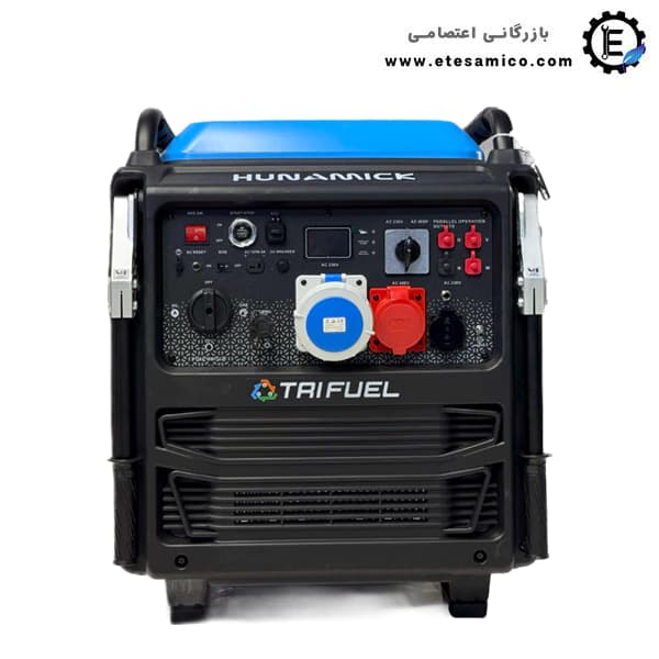 موتور برق هونامیک 12 کیلووات سایلنت سه فاز سه گانه سوز مدل HM14500 iSR3T — تصویر ۶