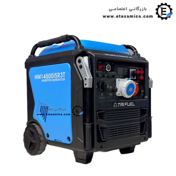 موتور برق هونامیک 12 کیلووات سایلنت سه فاز سه گانه سوز مدل HM14500 iSR3T