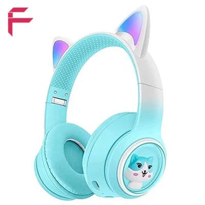 هدفون بلوتوثی AKZ-60 تاشو | صدای HiFi، مناسب کودکان، سبک و شارژی — تصویر ۳