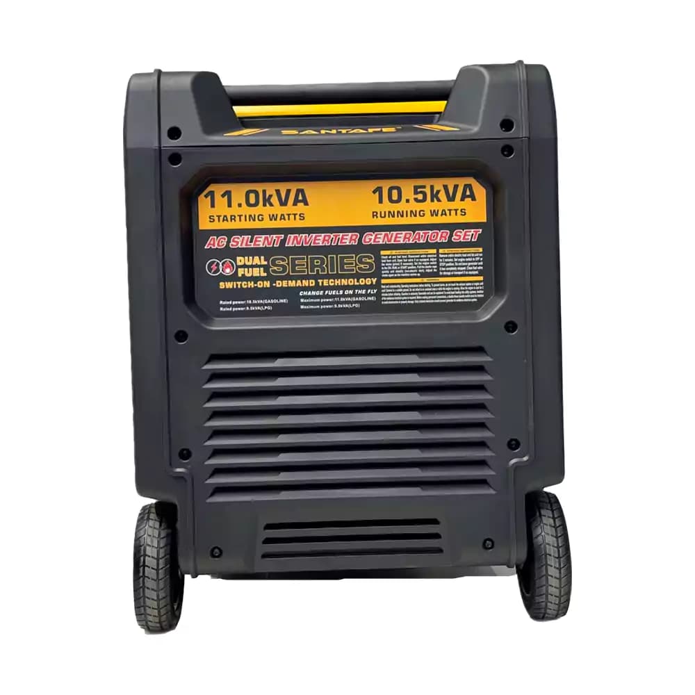 موتور برق سانتافه 11 کیلو وات سایلنت دو گانه سوز مدل STF 10900S — تصویر ۵