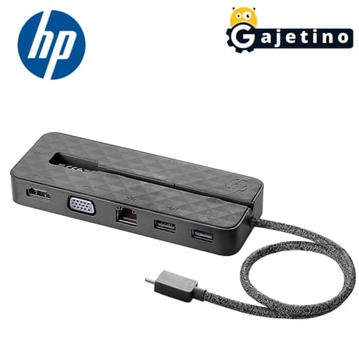 مبدل (داک) 5 پورت اچ پی مدل HP USB-C Mini Dock | گجتینو — تصویر ۲